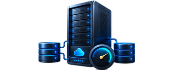 Semi-dedicated hosting illustration