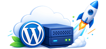 WordPress Starter hosting illustration